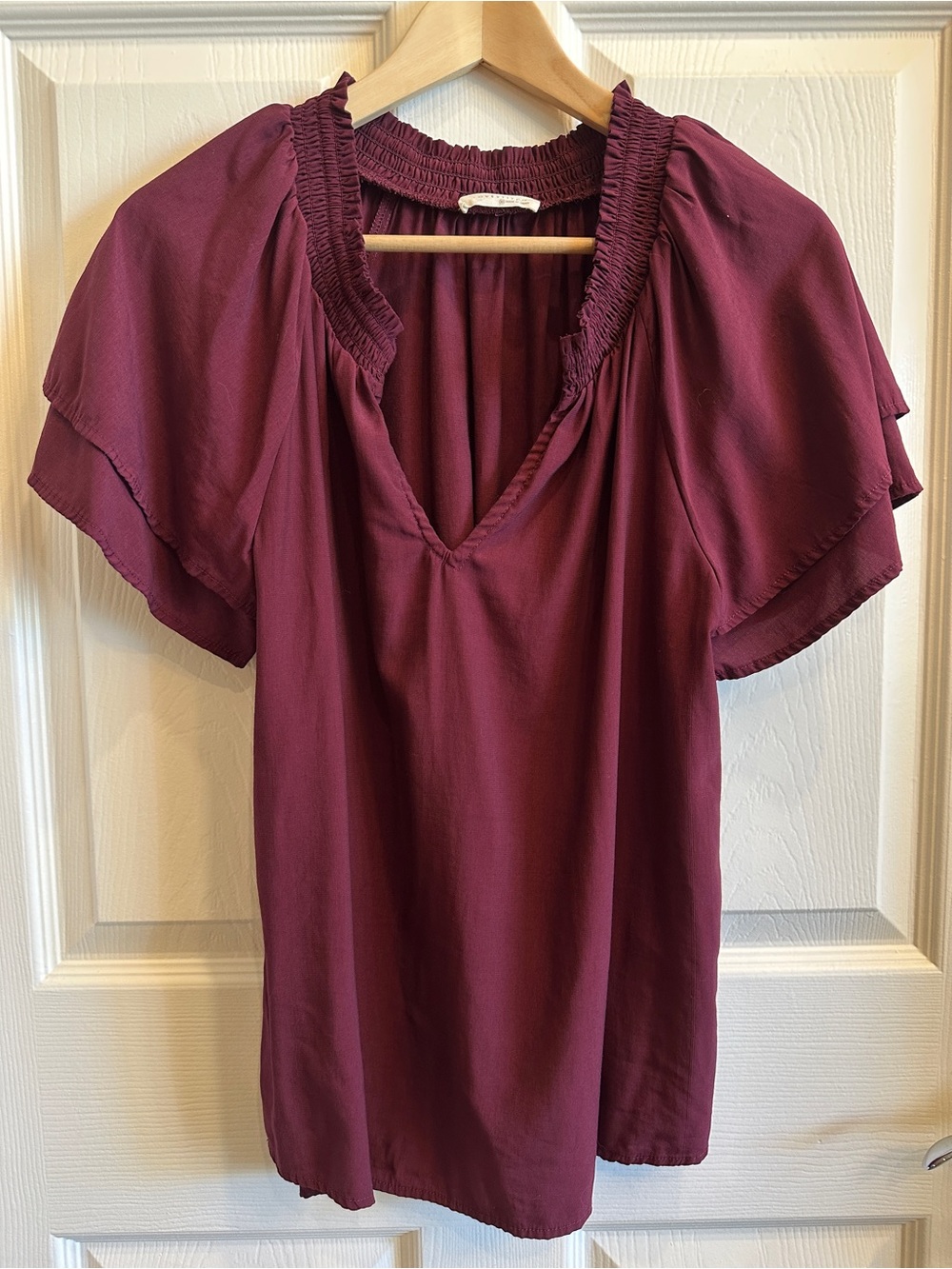 Lovestitch Women's Scarlett Serenade Top - Merlot - Picture 2 of 6